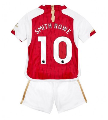 Arsenal Emile Smith Rowe #10 Replika Babytøj Hjemmebanesæt Børn 2023-24 Kortærmet (+ Korte bukser)